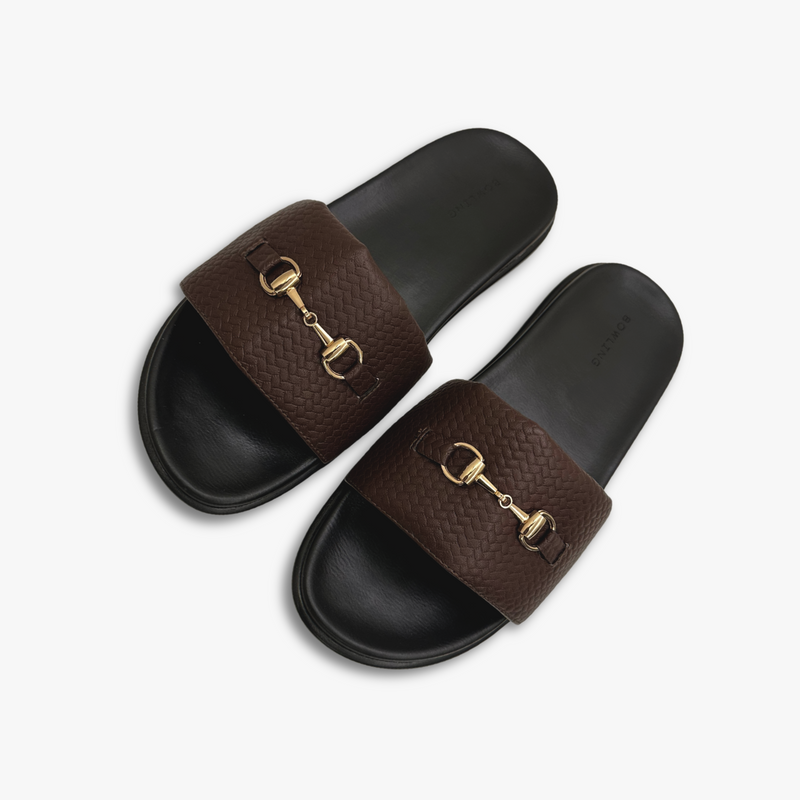 Bowling Textured Buckle Slides