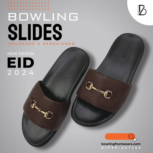 Bowling Textured Buckle Slides
