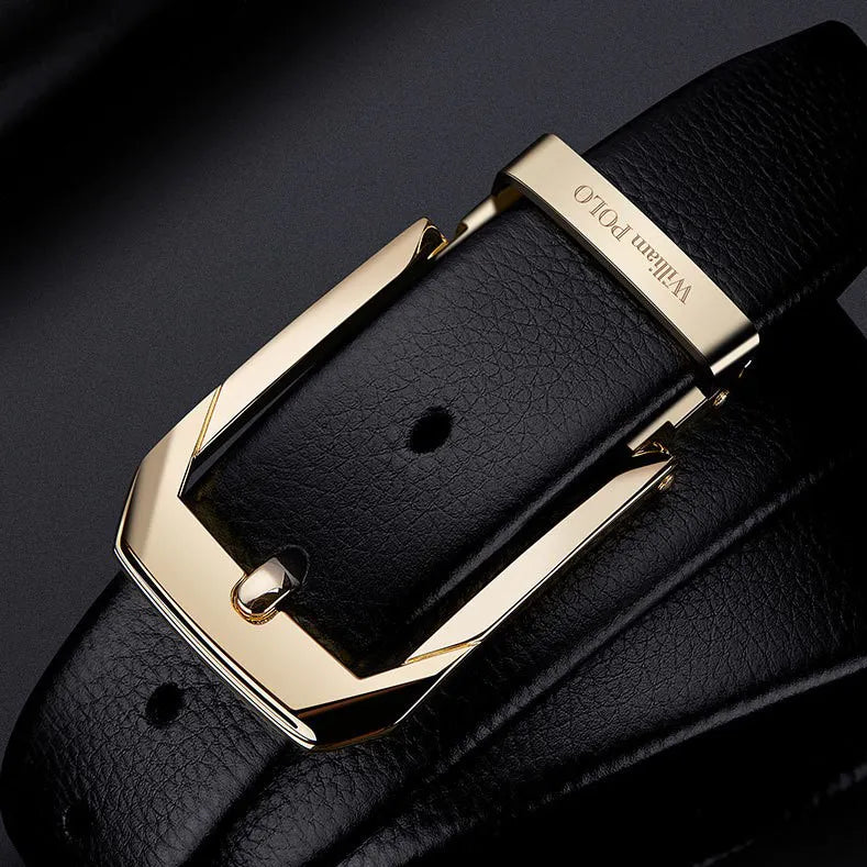 GOLD BUCKLE BUSINESS BELT