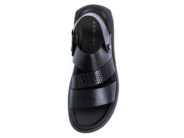 CONVERTIBLE URBAN LEATHER SANDALS