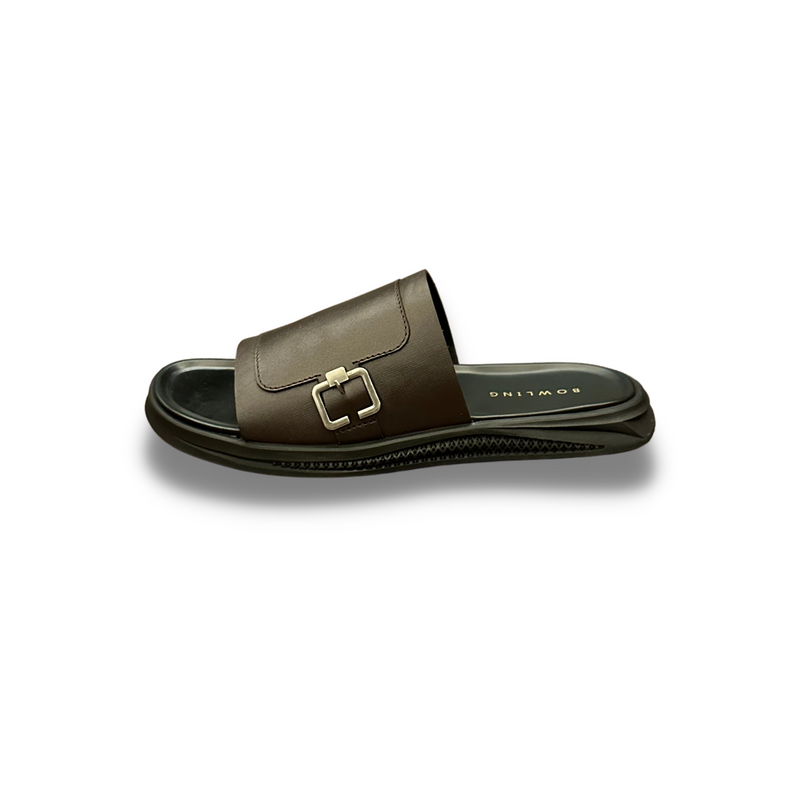 URBAN SINGLE MONK STRAP LEATHER SANDALS