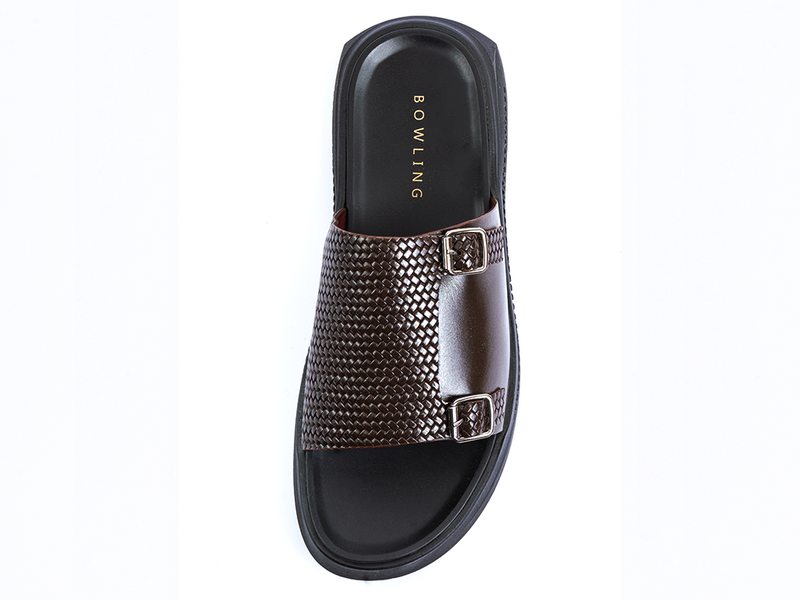 URBAN MONK STRAP LEATHER SANDALS