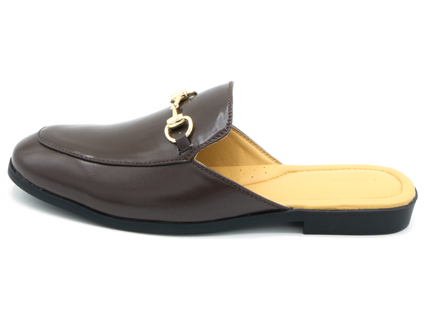BUCKLED HALF SHOES