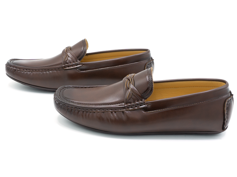 STRAPPED LOAFERS