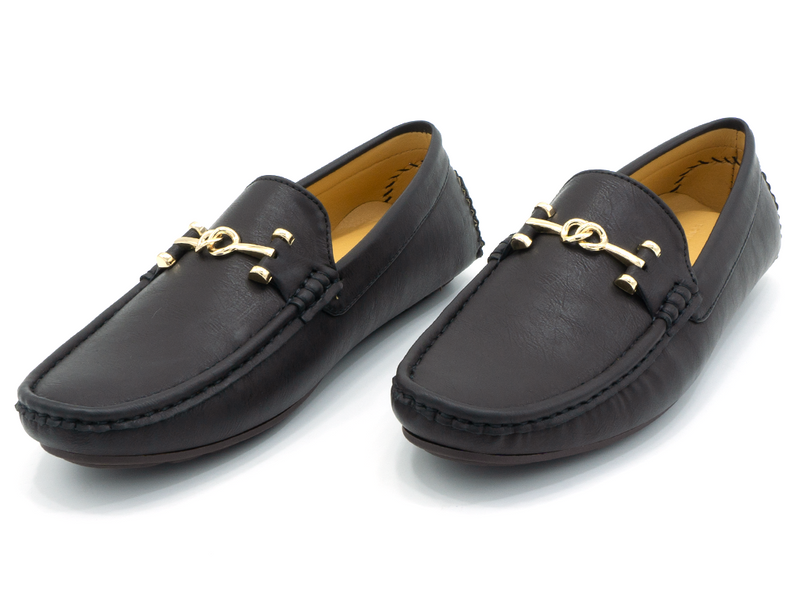 BUCKLED LOAFERS
