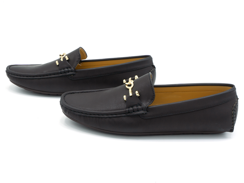 BUCKLED LOAFERS