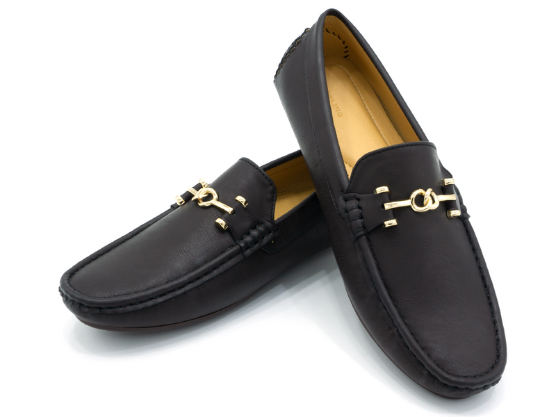BUCKLED LOAFERS
