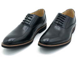 EMBOSSED OXFORD SHOES