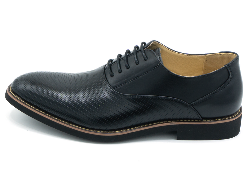 EMBOSSED OXFORD SHOES