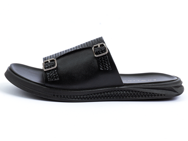 URBAN MONK STRAP LEATHER SANDALS