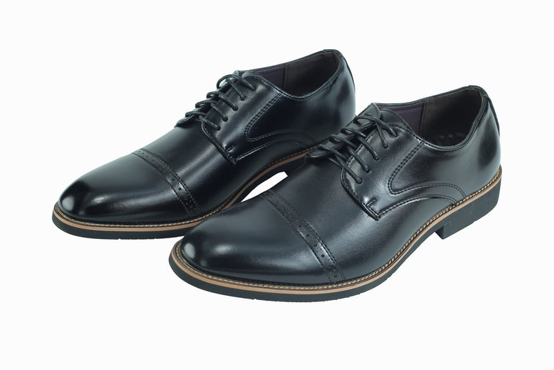 BROGUED SHOES