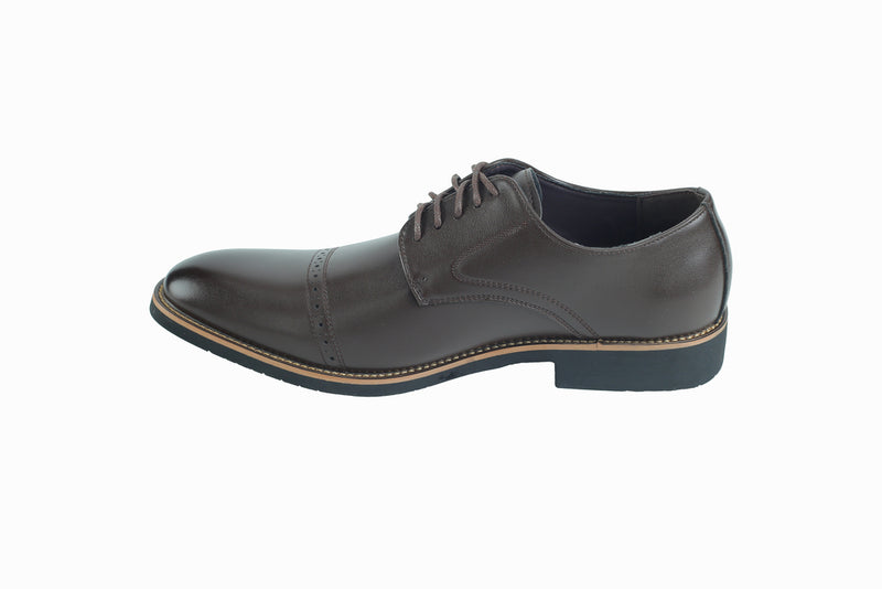 BROGUED SHOES